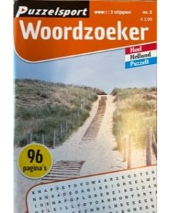 Puzzelsport Puzzelboek 96 pag. Woordzoeker 3*