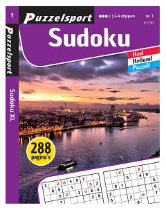 Puzzelsport Puzzelboek 288 pag. Sudoku 2-4*