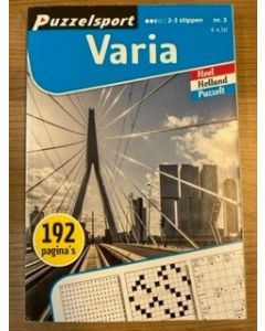 Puzzelsport Puzzelboek 192 pag. Varia 2-3*