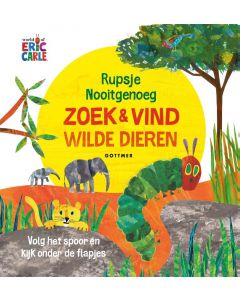 Zoek en vind - Wilde dieren - Eric Carle Rupsje Nooitgenoeg