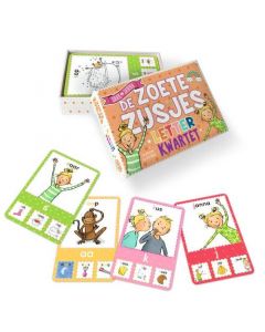 De Zoete Zusjes letterkwartet - Hanneke de Zoete