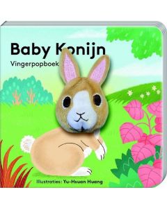 Vingerpopboekje - Baby Konijn