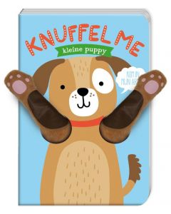 Knuffel me - Kleine puppy - Vingerpop boekje