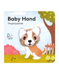 Vingerpopboekje - Baby hond