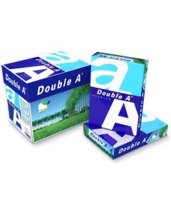 Double A premium A4 Papier 80gram (1 doos à 5 pakken/500vel)