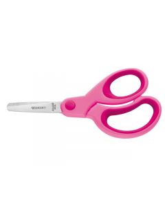 schaar Westcott Kids 13cm softgrip ronde punt roze