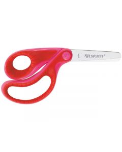 schaar Westcott Ergo junior soft grip roze