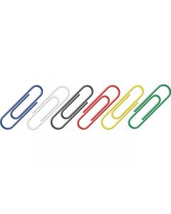 paperclips Alco 26mm rond doos 100st. assorti