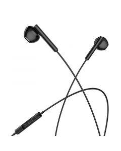 Hoco M64 Earphones with Mic - 3,5mm aux jack 1.2m (Black)