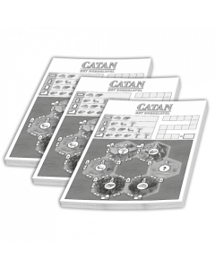3x Scoreblokken voor Catan: Het Dobbelspel