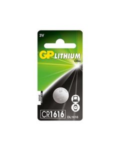 GP Lithium knoopcel CR1616, blister 1