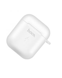 Hoco Wireless Charging Case for AirPods 1 & 2 - White