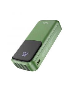 Hoco Large Screen Powerbank with Integrated Cables 20000mAh Green