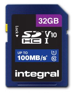 Integral SDHC 32GB V10 100 MB/s