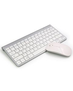 Hoco White Bluetooth Keyboard + Mouse set