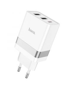 Hoco PD30W Fast Charger 2x USB 1x USB-C