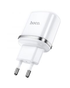Hoco N4 Dual Port Charger - Wit