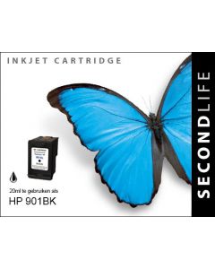 SecondLife - HP 901 XL Black