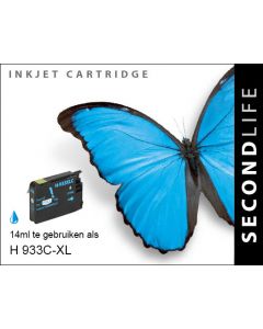 SecondLife - HP 933 XL Cyan