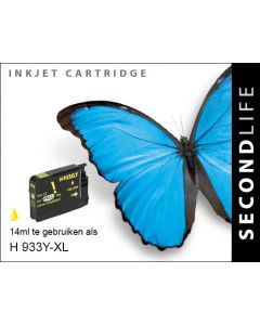 SecondLife - HP 933 XL Yellow