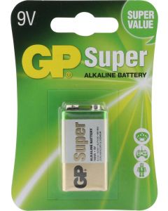 GP Super Alkaline 9V blok, blister 1