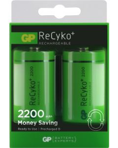 GP NiMH ReCyko+ D 2200 blister 2