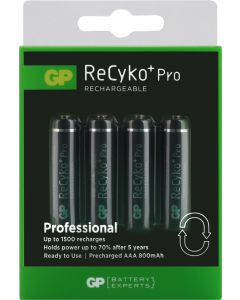 GP NiMH ReCyko+ AAA 850 blister 4