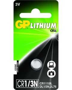 GP Photo Lithium CR1/3N (DL1/3NC1), 2L76, blister 1