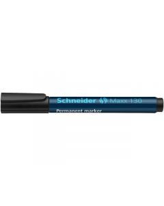 marker Schneider Maxx 130 permanent ronde punt zwart