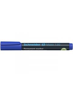 marker Schneider Maxx 130 permanent ronde punt blauw
