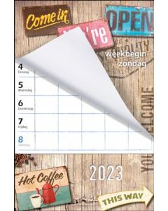 Familieplanner 2023 (week begint op Zondag)
