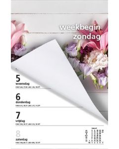 Weekblok 2023 met Wire-O-binding (week begint op Zondag)