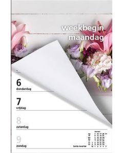 Weekblok 2023 met Wire-O-binding (week begint op Maandag)