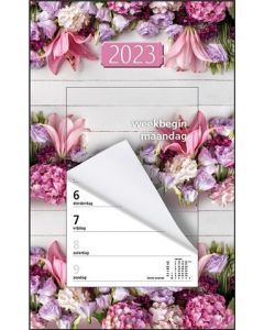 Week Scheurkalender 2023 (week begint op Maandag)