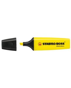 Stabilo Boss markeerstift, geel, doos à 10 stuks