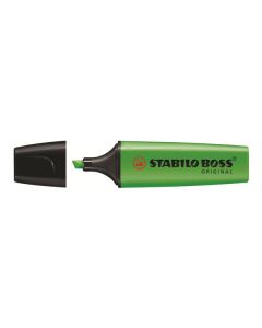 Stabilo Boss markeerstift, groen, doos à 10 stuks