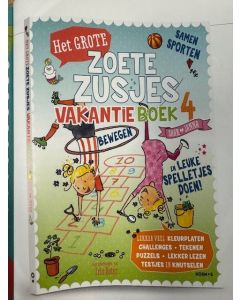 !! Het grote Zoete Zusjes vakantieboek 4 - Hanneke de Zoete