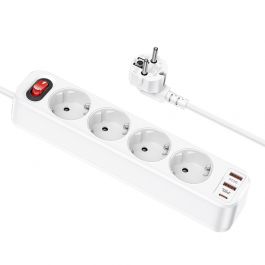Icy Box IB-AC6405-C 4-Way USB Hub with USB Type-C Cable & 4x USB 3.0 (Type-A) Ports, Integrated Cable, Aluminium, Anthracite