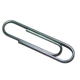 Paperclip Kangaro 25 mm, rond, doosje à 100 stuks, verzinkt Paperclip Kangaro 25 mm, rond, doosje à 100 stuks, verzinkt