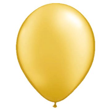 Gouden Metallic Ballonnen - 10 stuks