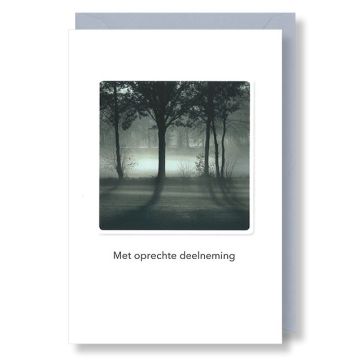 6 Wenskaarten met envelop - Deelneming