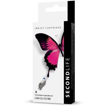 SecondLife - Canon CLI 521 Black