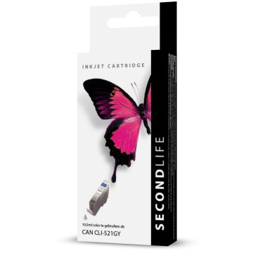 SecondLife - Canon CLI-521 Grey