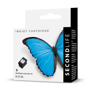 SecondLife - HP 21 XL Black