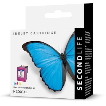 SecondLife - HP 300 XL Color