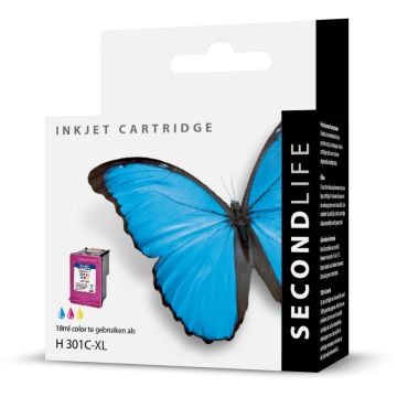 SecondLife - HP 301 XL Color