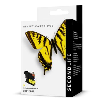 SecondLife - Brother LC 125 Yellow XL