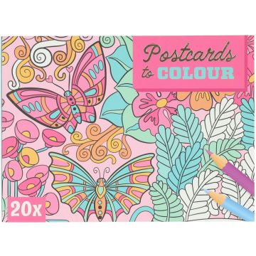 Mandala Dieren Wenskaarten om zelf te kleuren - 20 stuks Mandala Dieren Wenskaarten om zelf te kleuren - 20 stuks