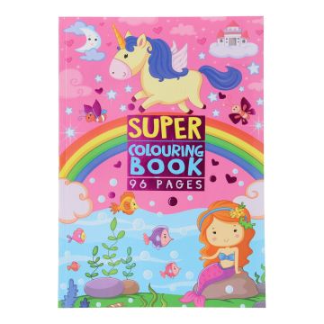 Super kleurboek - Prinsessen - 96 pagina's