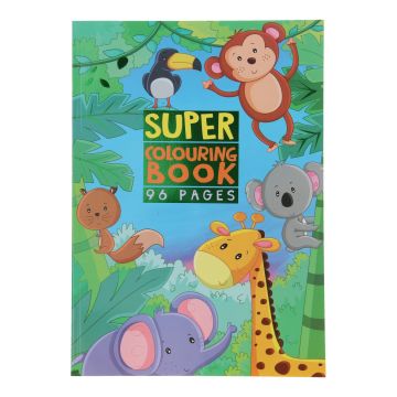 Super kleurboek - Dieren - 96 pagina's